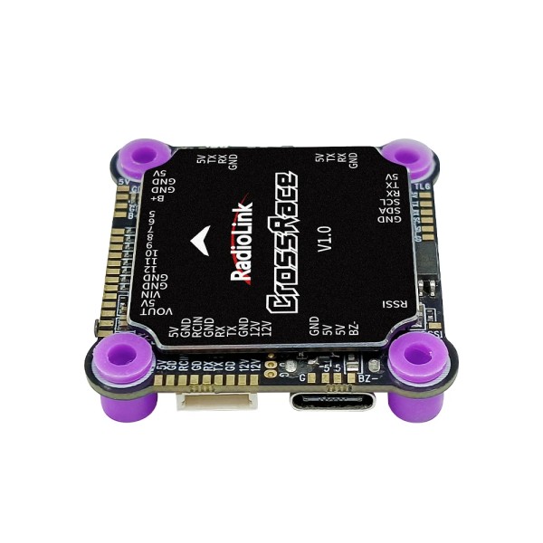 Radiolink CrossRace 12CH Flight Controller Integrated OSD Plug-and-Play 2-8 Axis Multirotor Compatibility 4-in-1 RC Parts Accs
